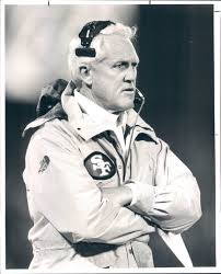 Bill Walsh - b & w