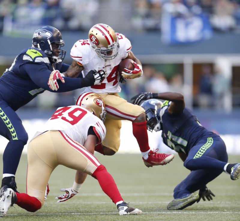 49eers v. Seattle - 11-22-15 Michael Zagaris