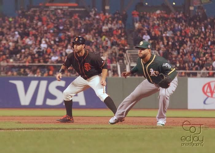 Giants - A's - 3-31-16 - Ed Jay