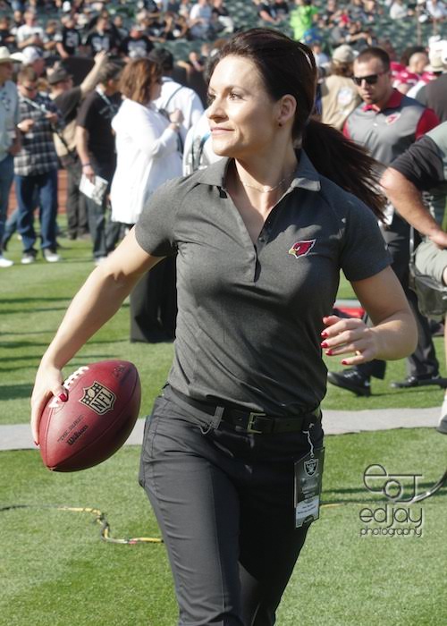 Jen Welter - 8-30-15 - Ed Jay