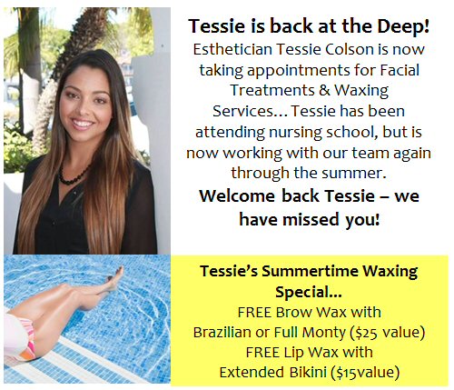 Tessie is back at the Deep!