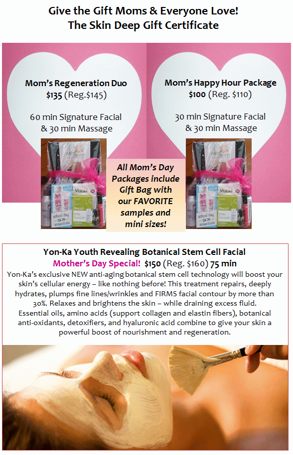 Mothers Day Salon Specials