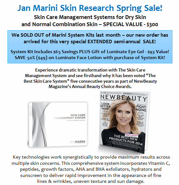 Jan Marini Spring Sale!