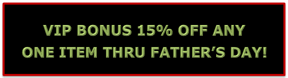 BONUS VIP 15% COUPON!