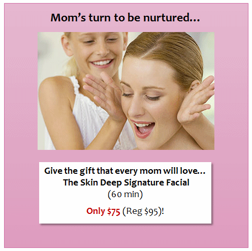 The Skin Deep Signature Facial Special!
