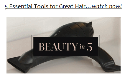 5 Essential Tools for Great Hair
