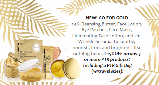 15% OFF PTR Gold Products