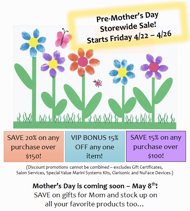 Mothers Day Pre Sale