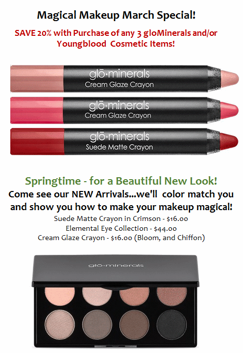 Magical March Makeup Specials!