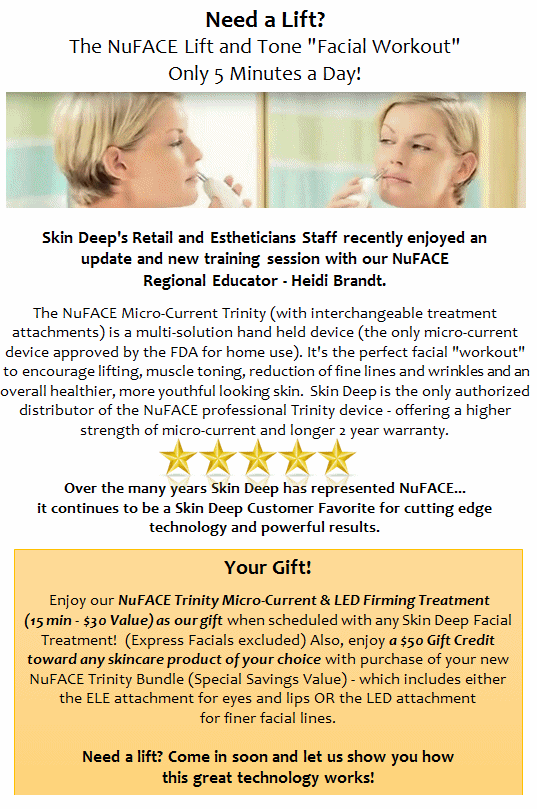 NuFACE Facial Workout!
