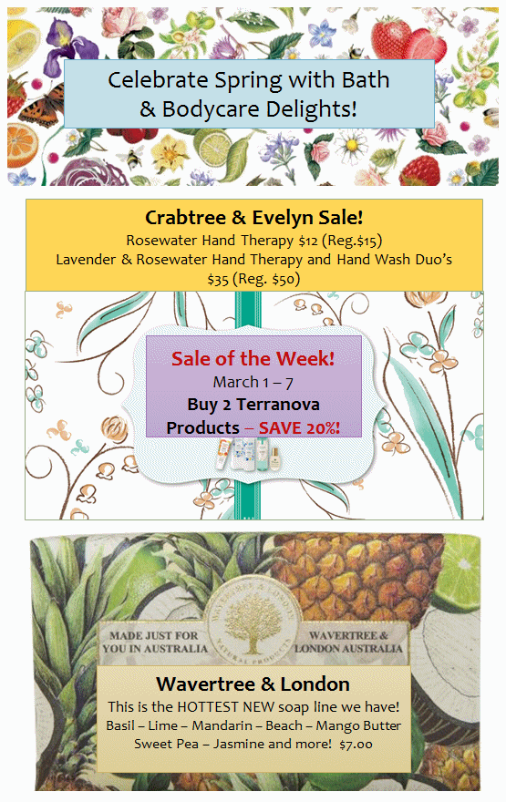 Bathcare Sale!