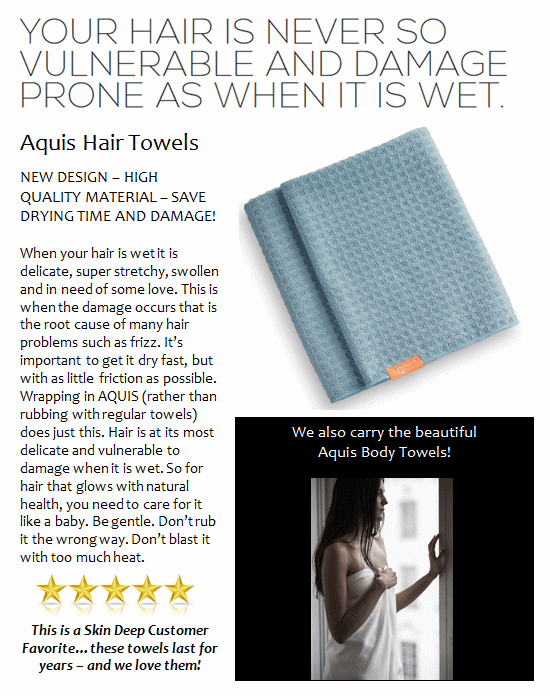 Aquis Hair Towels NEW DESIGN_