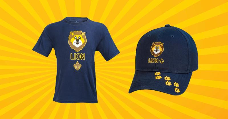 Lion_s shirt and hat