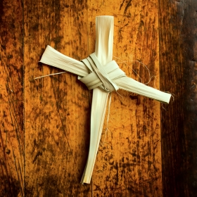 Easter palm cross