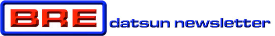 BRE Datsun Newsletter Heading