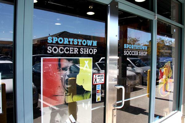 Vinyl Graphics on Windows and Doors