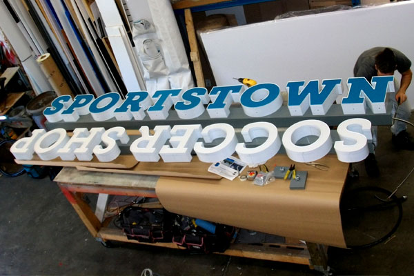 Signarama Richmond fabricates and installs illuminated channel letter signs