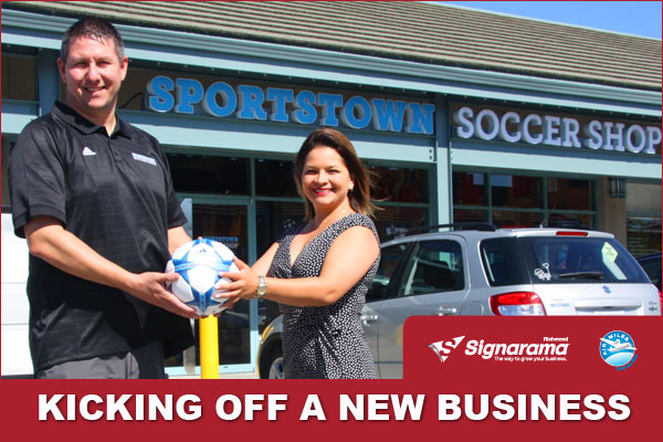 Kicking off a new business