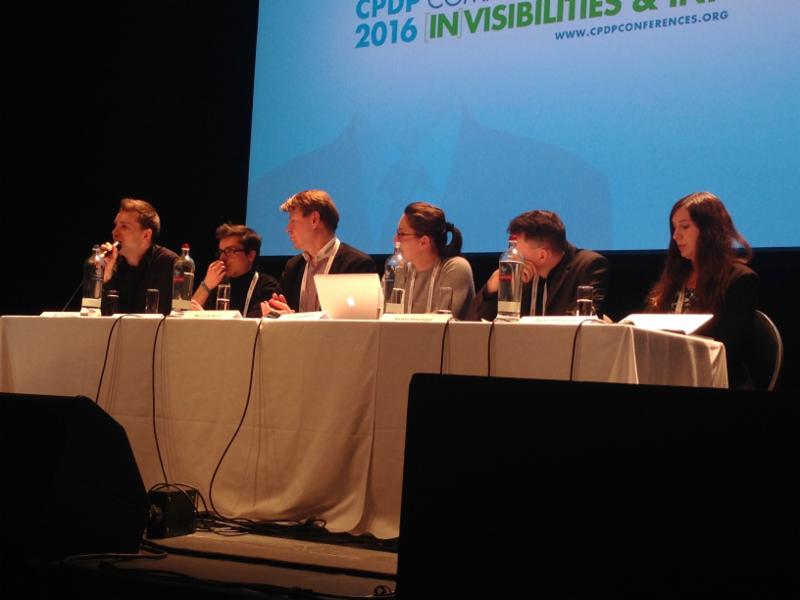 Panel discussion at the Computers_ Privacy_ and Data Protection Conference 