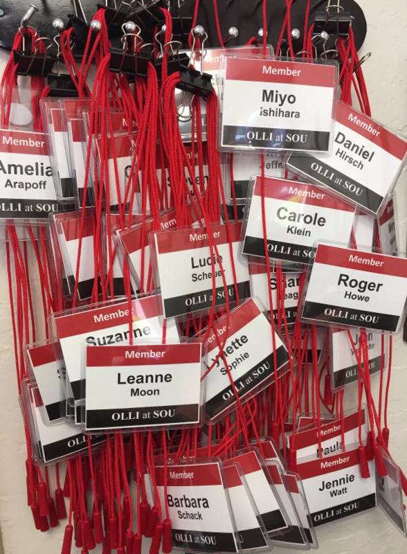 OLLI Name Badges