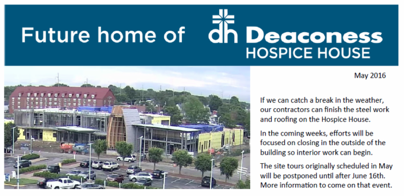 Deaconess Hospice House update