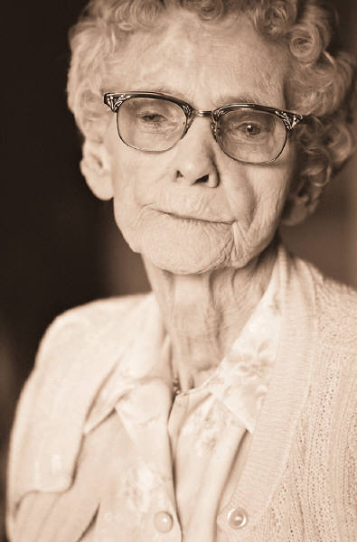 Elderly woman