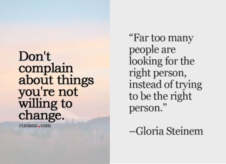 Don't Complain About Things