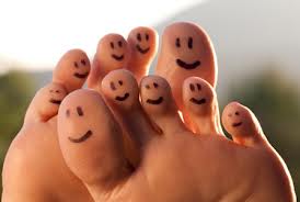 happy toes for reflexology