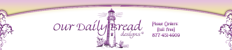 Our Daily Bread designs Header