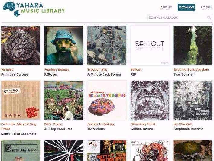 Yahara Bay music library home page