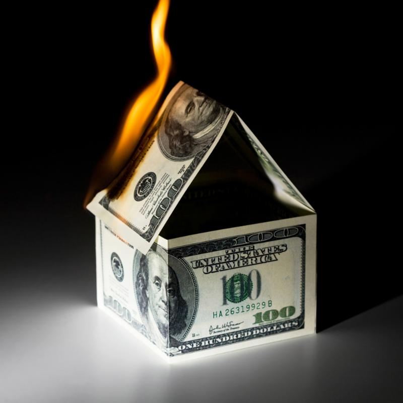 Burning House Money