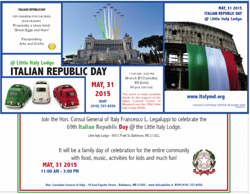 Italian Republic Day ad