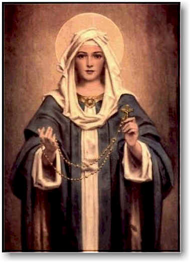 Our Lady with Rosary