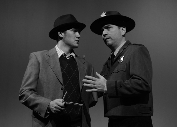 Ishmael Chambers (Craig Peterson) and Art Moran (Rob Burke); Photo: Dominique Cantwell