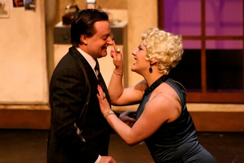 Feldzeig (Jalyn Green) and Kitty (Zandi Carlson); Photo: Kim Scott-Olson