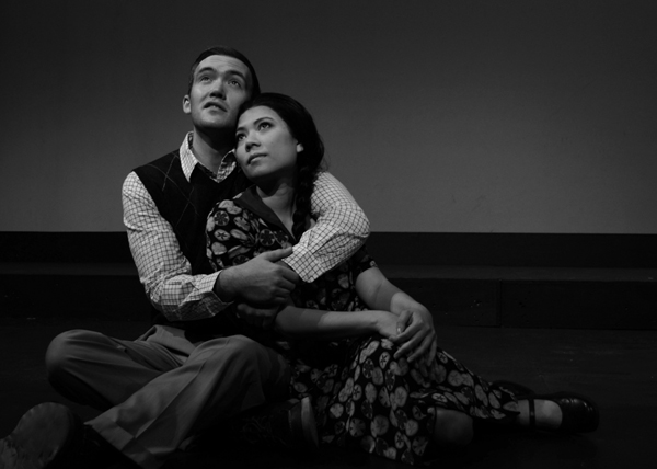 Ishmael Chambers (Craig Peterson) and Hatsue Miyamoto (Ruth Yeo-Peterman); Photo: Dominique Cantwell