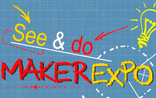 Maker Expo poster graphic