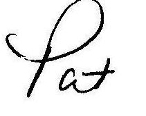 Pat's Signature
