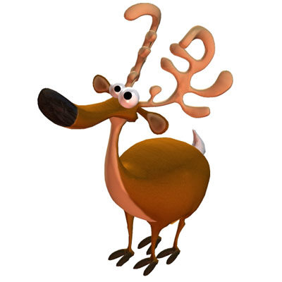 Funky Reindeer!