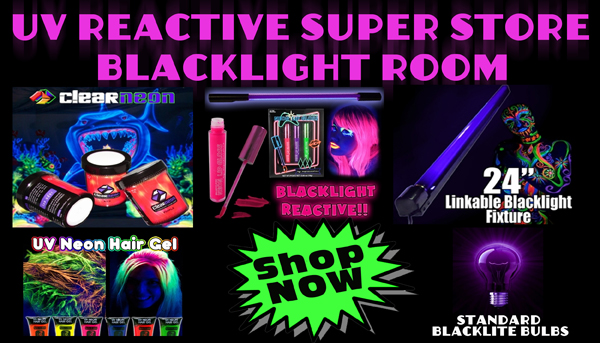 Blacklight room superstore