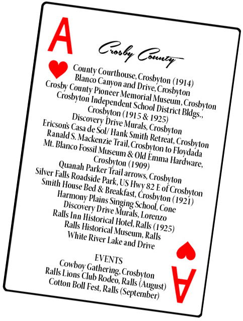 Crosby County card