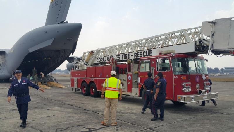 camion de bombero donado