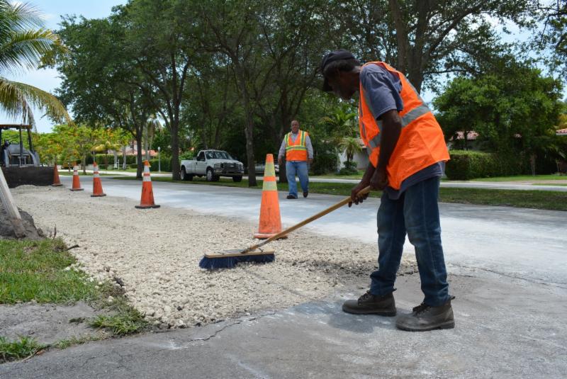 bike route construction
