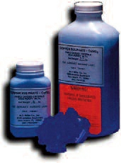 Copper Sulfate Crystals