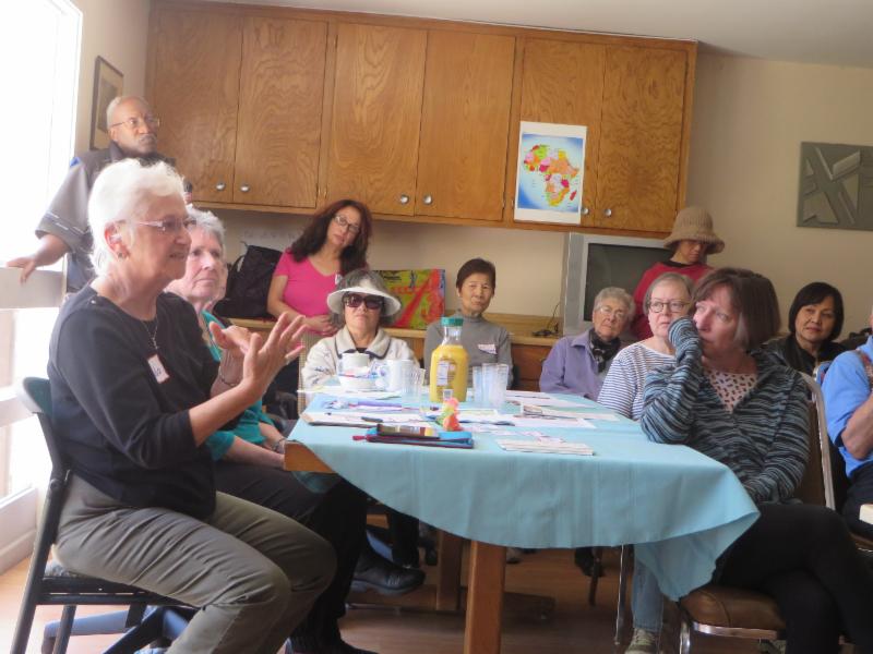 seniors at a workshop