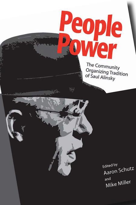 book cover showing Saul Alinsky and the words People Power