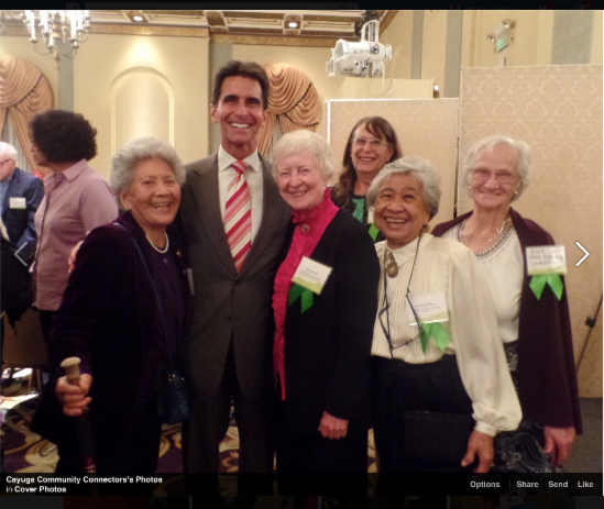 cayuga Connectors with Senator Leno