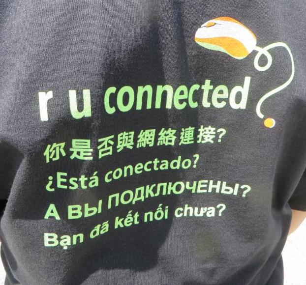 t-shirt back saying