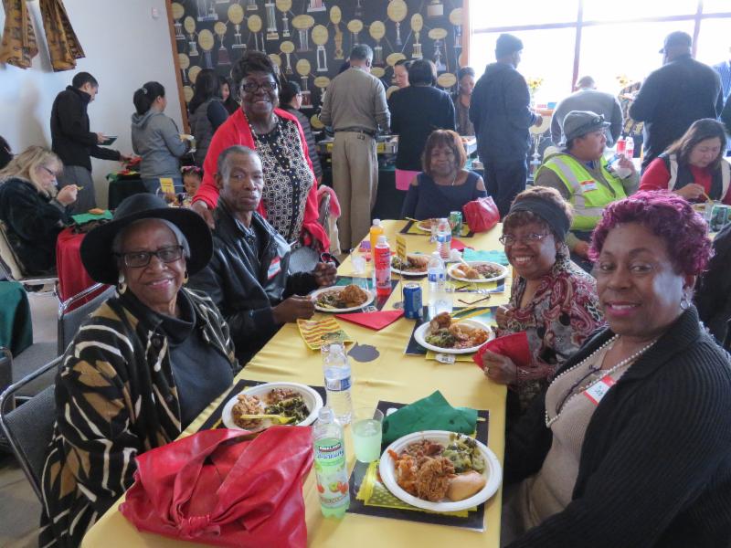 friends enjoying lunch