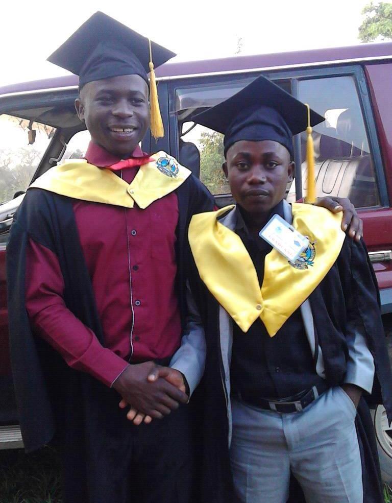 Graduates Luke and Simon